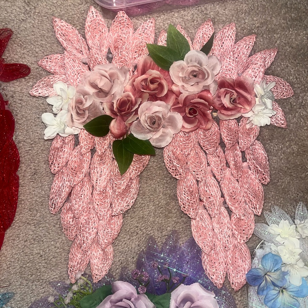 HandmadeMade Angel Wing Wreath